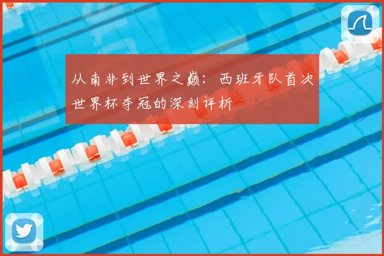 从南非到世界之巅：西班牙队首次世界杯夺冠的深刻评析